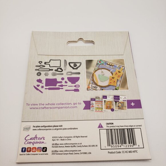 Crafters Campanion Here For The Cake Die Set - Picture 2 of 3